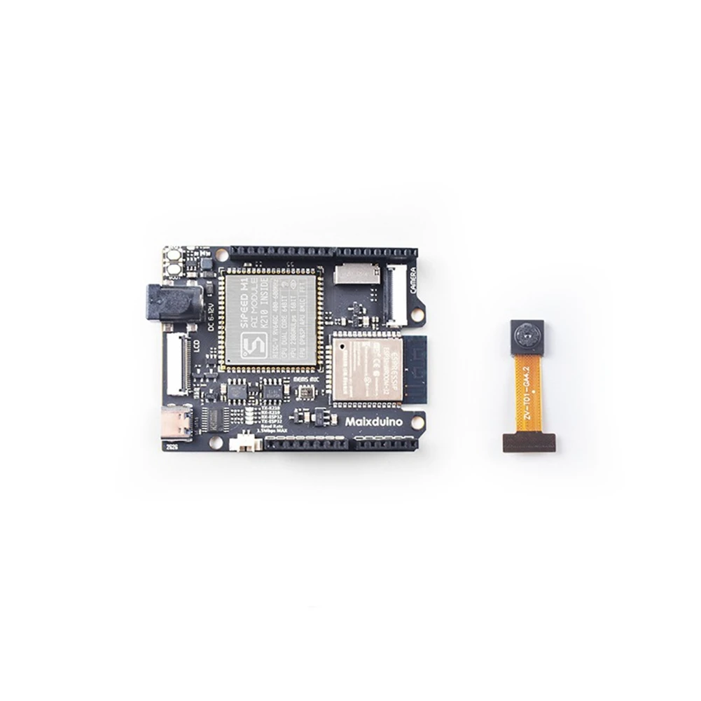 

Maix Duino K210 RISC-V AI + LOT ESP32 AI макетная плата с камерой G4.4 двухъядерный 64-битный ЦП @ 400 МГц