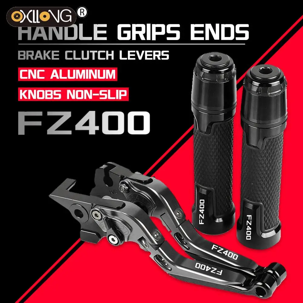 

FZ400 R 1986-1988 Motorcycle CNC Brake Clutch Levers Handlebar knobs Handle Hand Grip Ends FOR YAMAHA FZ400 R 1986 1987 1988