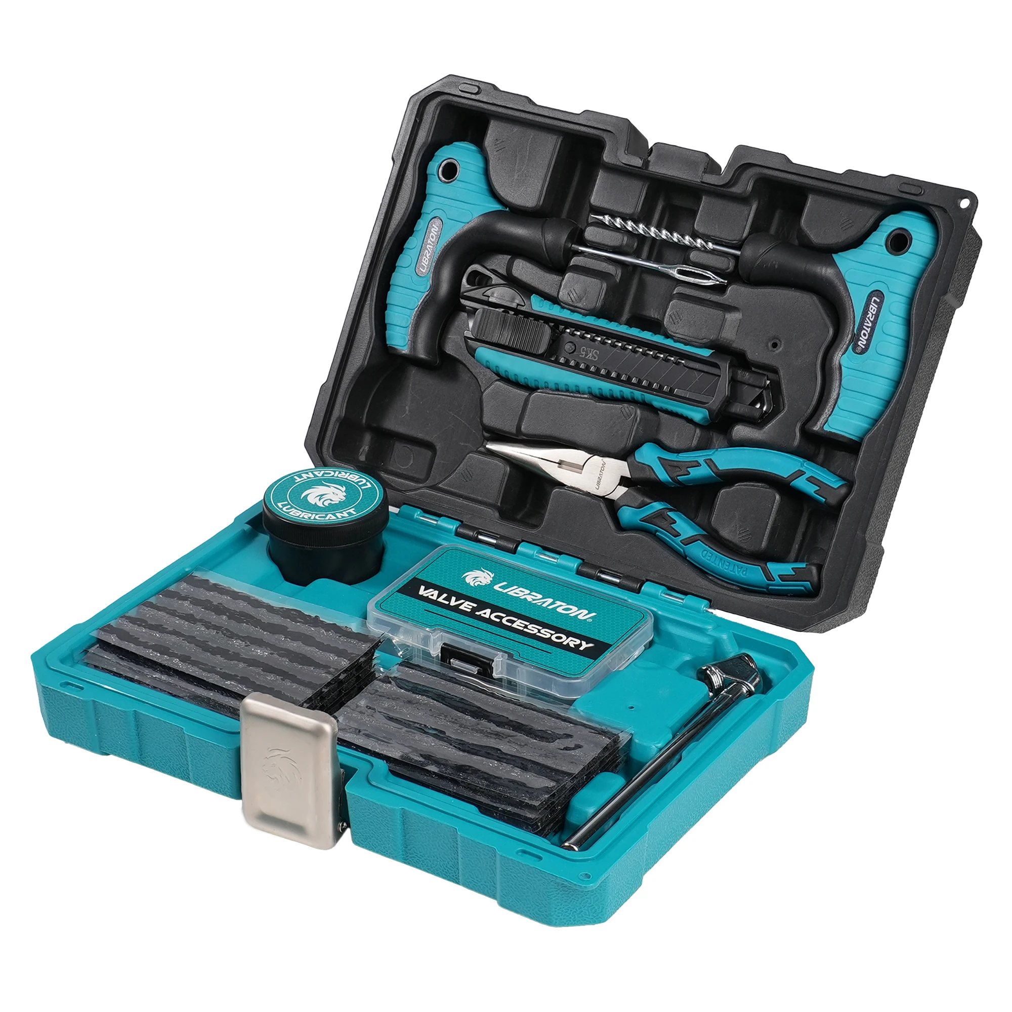 

Набор для ремонта шин Libraton, 78 предметов, профессиональный, усиленный, для ремонта шин автомобилей, мотоциклов, внедорожн...