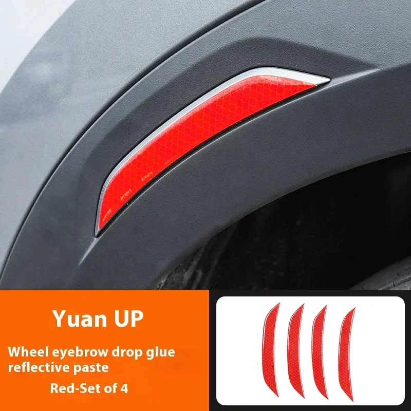

Для BYD Yuan UP специальная светоотражающая наклейка для автомобиля, изменение цвета, внешний вид, предупреждающая наклейка, модификация, автомобильные аксессуары, автомобильные инструменты