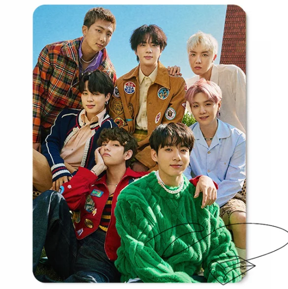 

Kpop оптовая продажа Idol Bangtan Boys журнал рекламный щит Коврик Для Мыши игровые аксессуары Настольный коврик коврики Настольный коврик для мыши ...