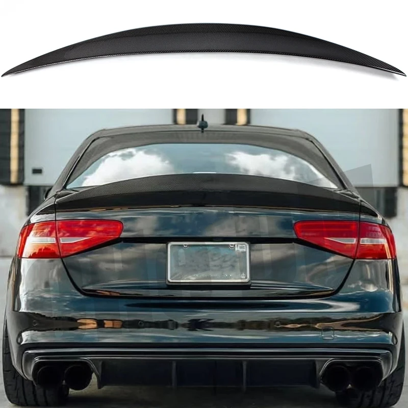 Задний спойлер для AUDI A4 B8.5 C7 седан в гонконгском стиле кованый задний из