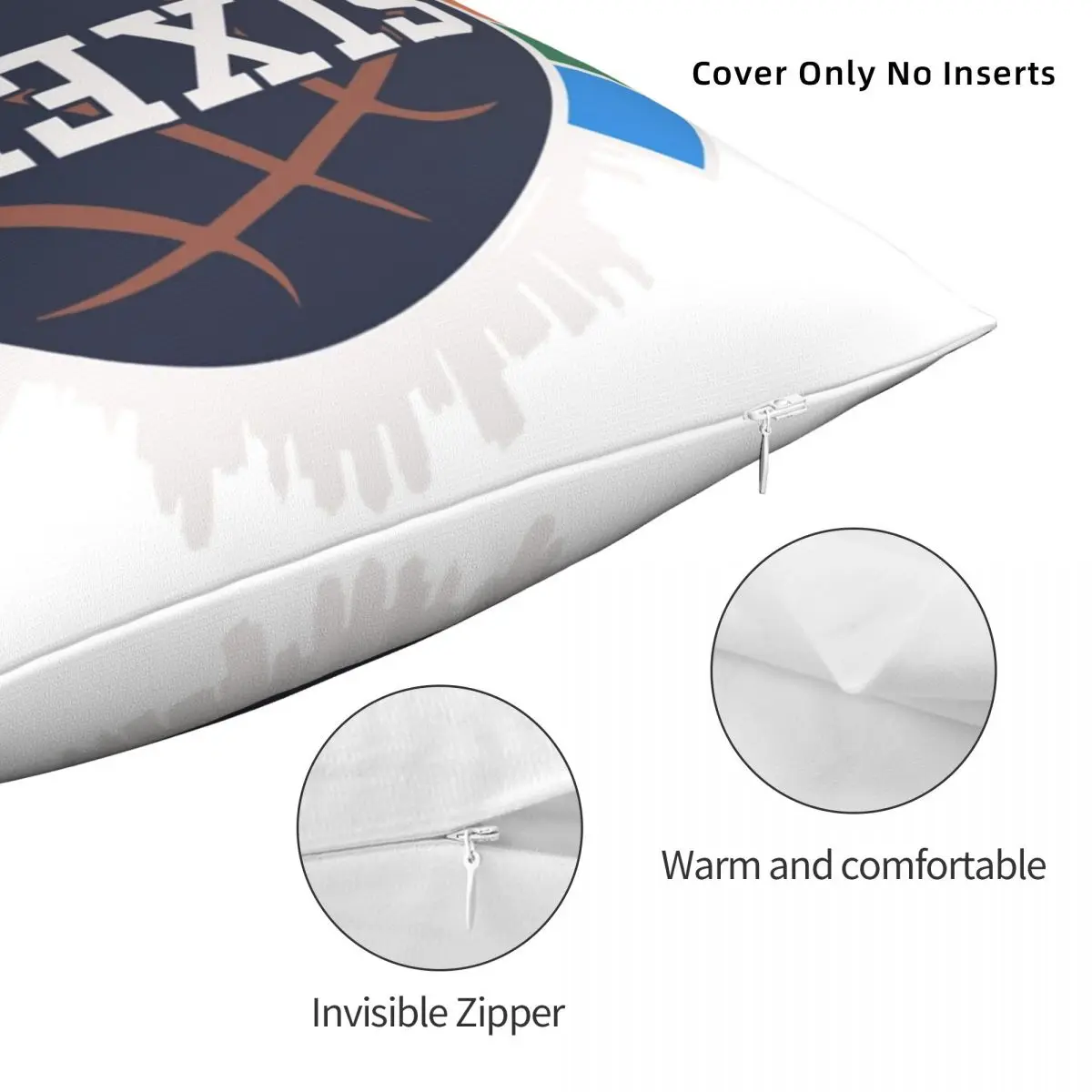 Рисунок 5 - Квадратная наволочка Sixers