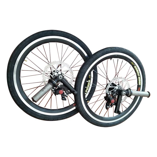 

20 Inch Bicycle Alloy Wheels Sets With Tires For Tricycle