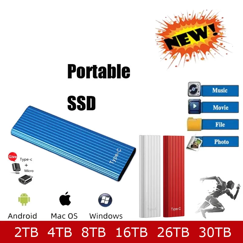 Рисунок 2 - Оригинальный SSD M2 портативный