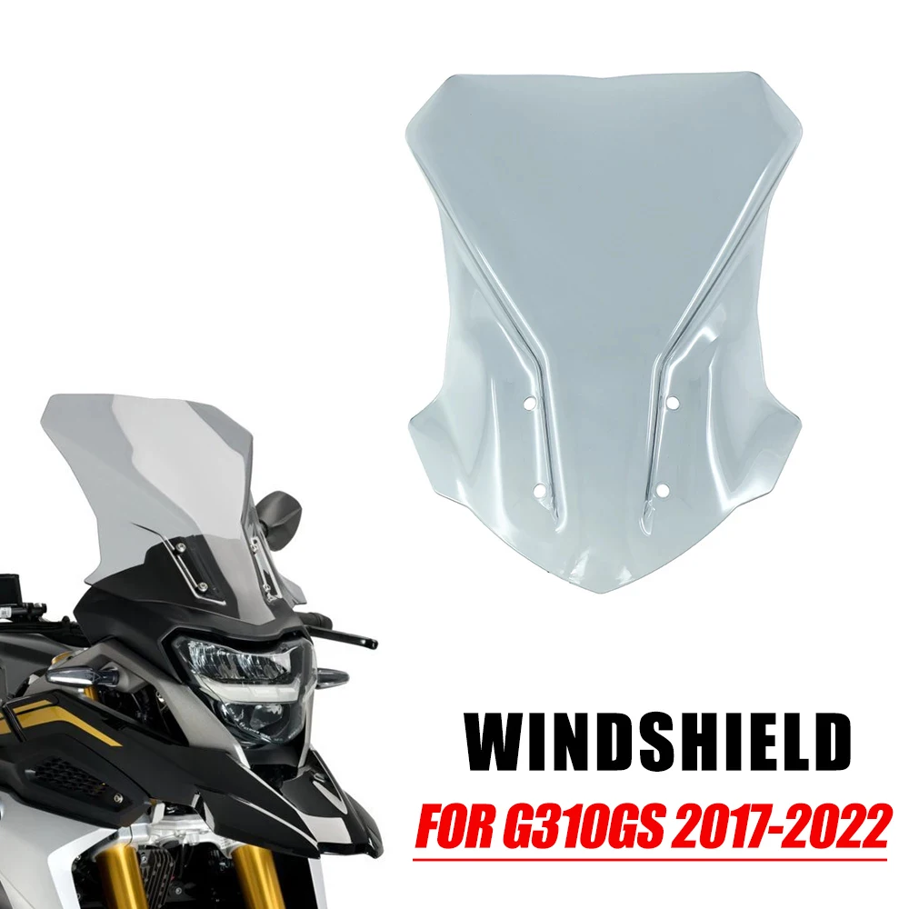 

Motorcycle Windshield For BMW G310GS G310 G 310 GS 2017-2021 2022 Wind Screen Shield Deflector Cover Protector Windscreen