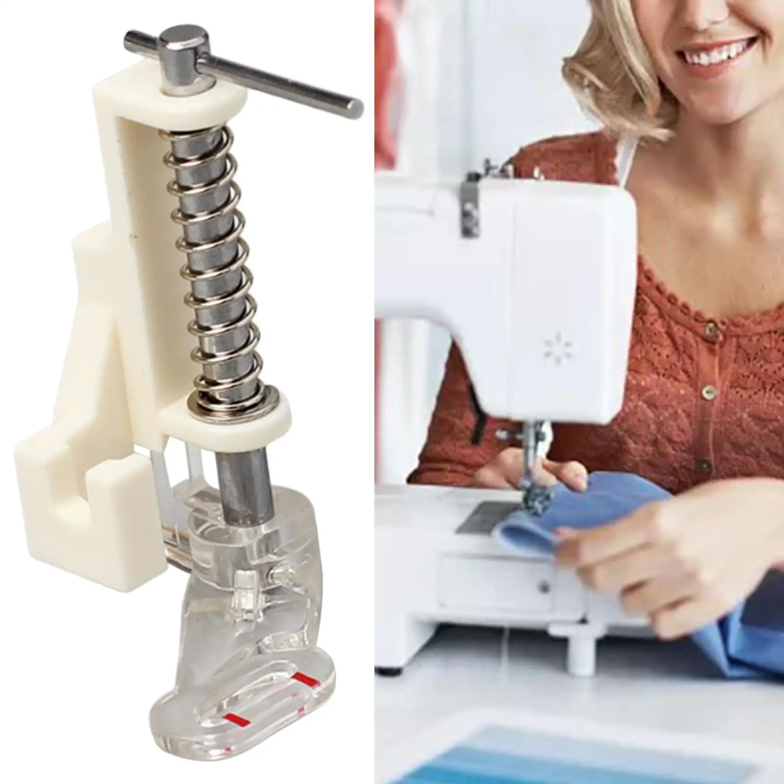 Многофункциональная искусственная лапка для шитья прижимная вышивки