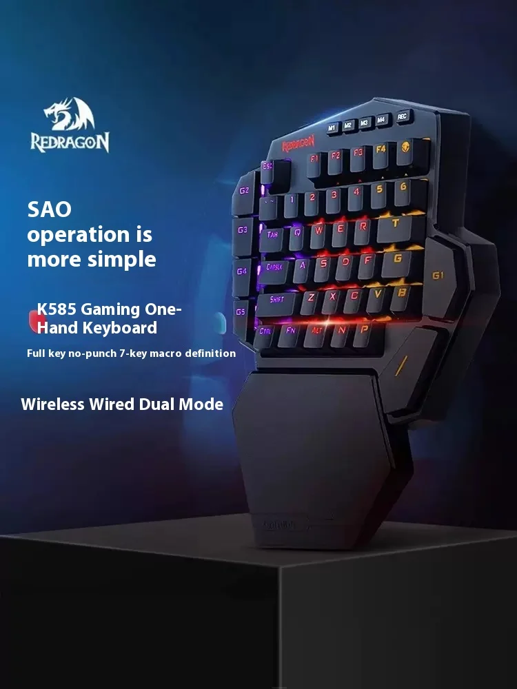 Беспроводная механическая клавиатура Redragon K585 Diti 2 4 ГГц 42 клавиши Rgb-подсветка