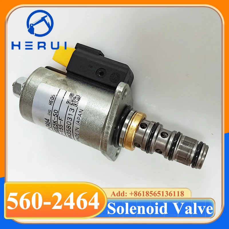 560-2464 Электромагнитный клапан гидравлического насоса 5602464 Для двигателя 345GC 349 350