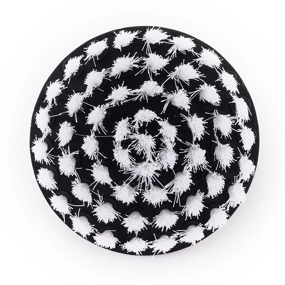 

4 Inch Disc Brush Polishing Brush Cleaning Dust Brush Wheel Hub Cleaning Car Polishing Brush For Cleaning Carpet & Leather