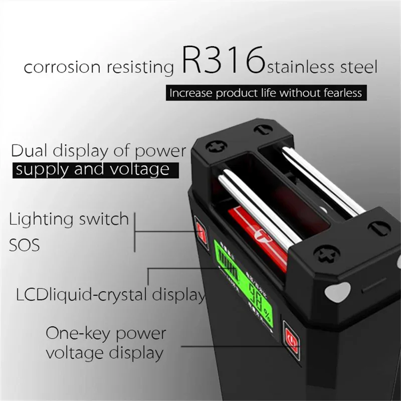 Аккумуляторная батарея для рыбалки 14 8 в 20000 мАч совместимая с кабелями