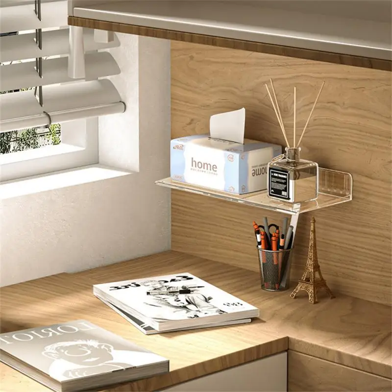 Настенная Полка Для Хранения Органайзер Ванной Комнаты Не Требуется Сверления