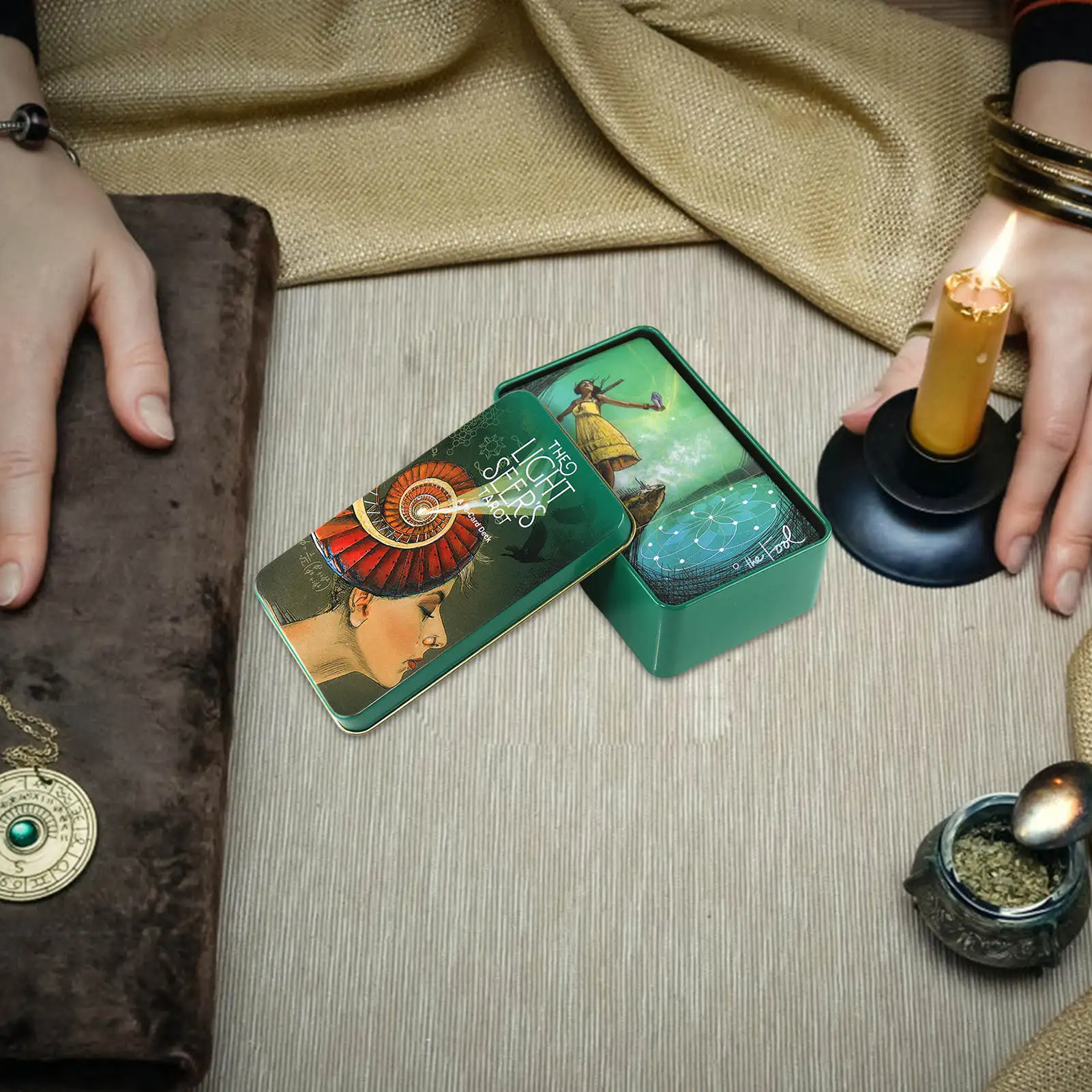 

Лидер продаж, Карты Таро для гадания, для личного пользования, Карта Таро Seer's Light, колода карт, 78 карт, колода для вечерние Ринок, настольная и...