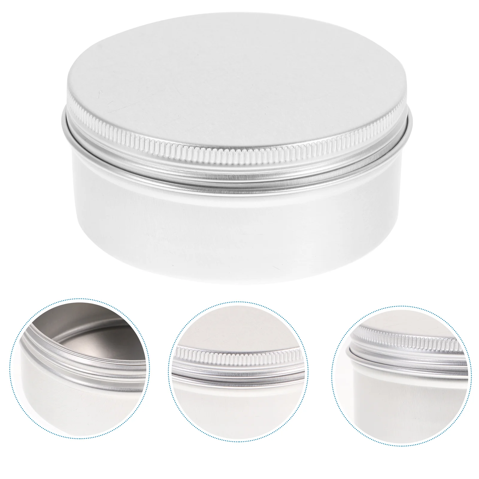 

3 Pcs Soap Aluminum Box Holders Jar Containers Durable Savers Sink Cases Travel