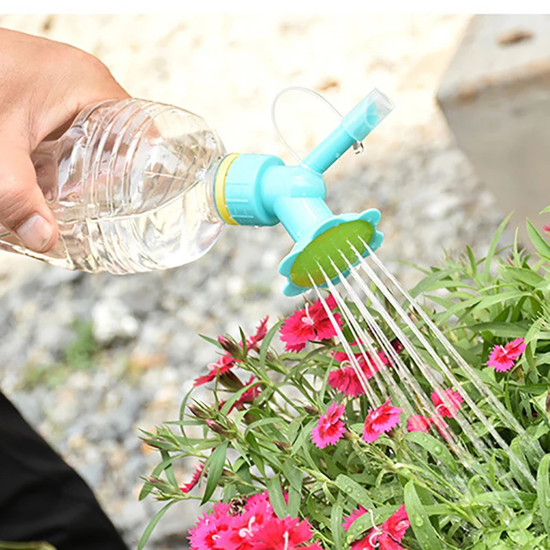 

1pc Watering Sprinkler Nozzle For Flower Waterers Bottle Water Cans Plastic Sprinkler Nozzle Potted Water Saving Watering Tool