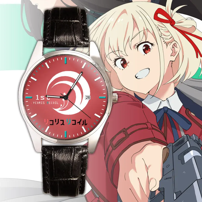 

Цифровые кварцевые часы Lycoris Recoil Takina Inoue Chisato nishikier, водонепроницаемые наручные часы для косплея, часы для пар, подарок