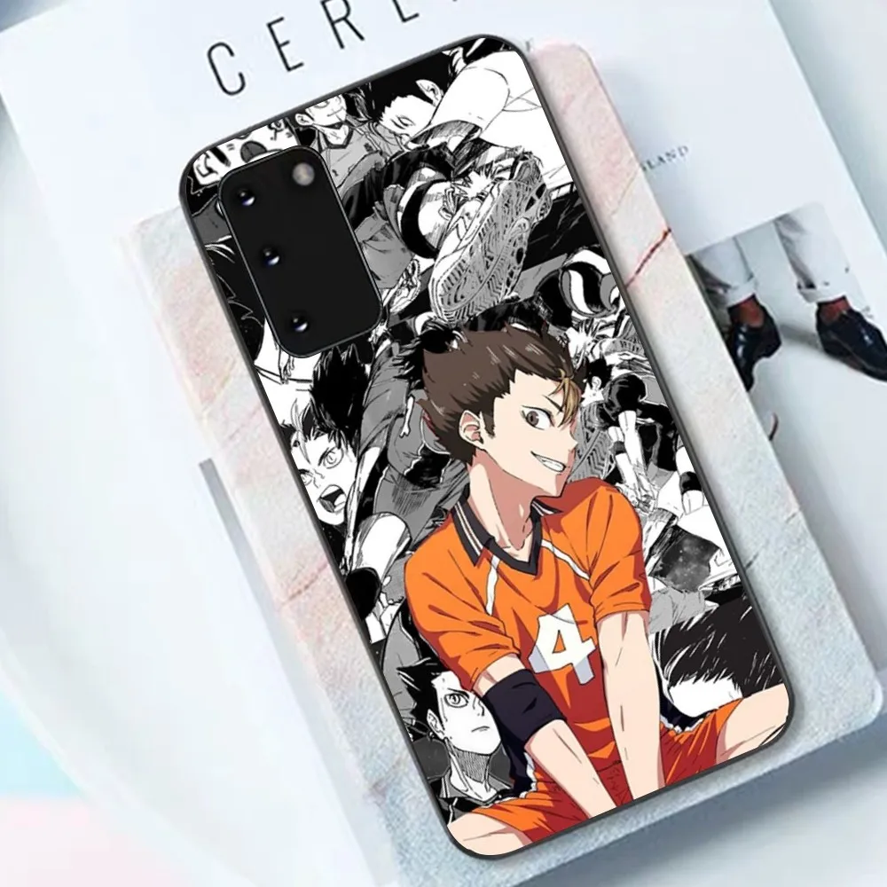 Чехол для телефона из японского аниме Volleyball Boy Haikyuu Samsung A 13 21 30 31 32 51 52 53 70 Huawei Honor 50 60