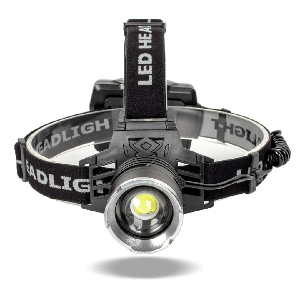 

Headlight 1600LM USB Rechargeable Outdoor Headlamp Waterproof Adjustable Charger Headlamp for Outdoor Camping Hiking Accessories