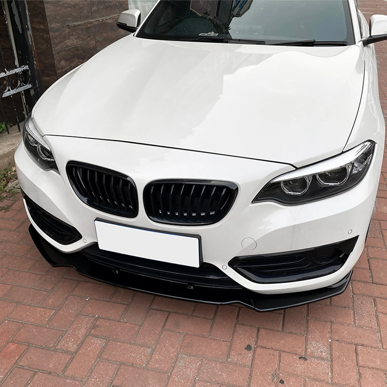 Передний бампер спойлер губа ДЛЯ BMW 2 серии F22 F23 218i 220i 225i 228i 2014-2019 базовая модель