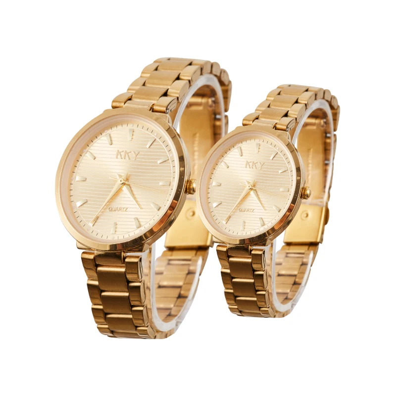 

Original Authentic Kky Quartz Watch New Simple Waterproof Creative Clock Men And Women Couples Business Casual Fashion