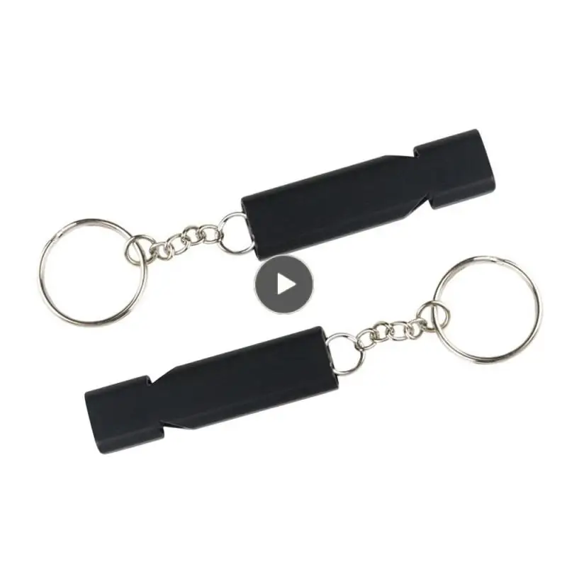 

Stainless Steel Whistle Portable With A Keychain Survival Whistle Stainless Steel Multifunctional Emergency Whistle Whistle