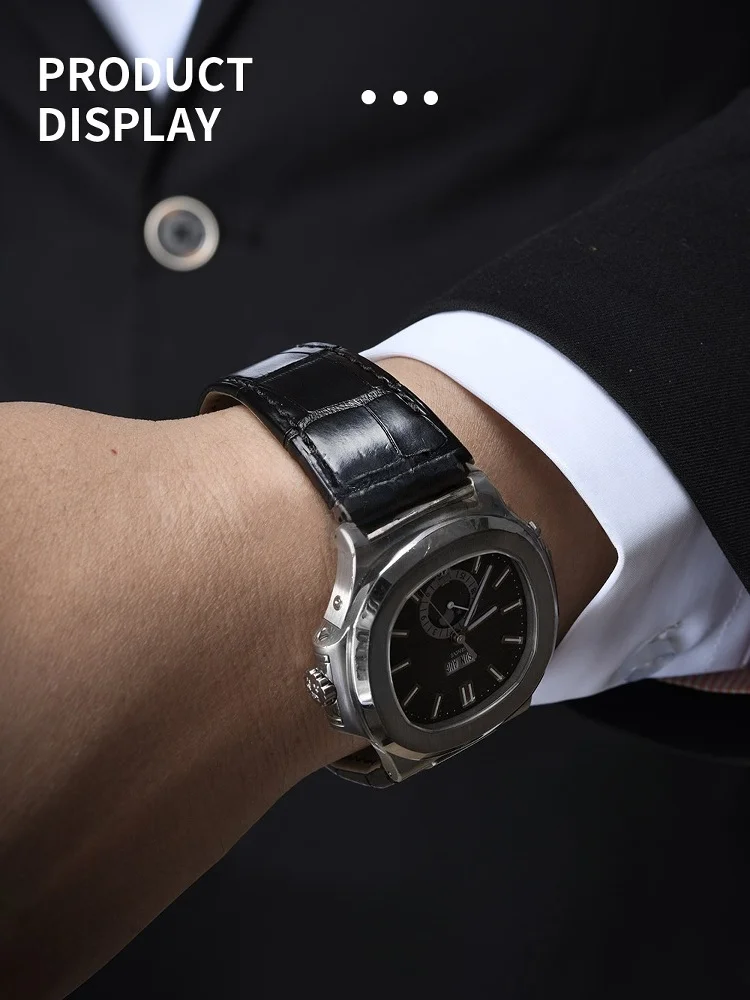 ДЛЯ PATEK PHILIPPE NAUTILUS 5711571257265980 РЕМЕНЬ ДЛЯ АЛЛИГАТОРА (art.: 3920d0d180010) - 3920d0d180010