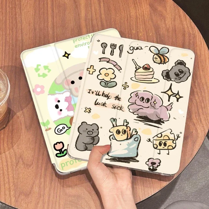 Умный чехол из искусственной кожи для Ipad Mini 6-го поколения 2018 IPad Air 5 4 9 7 8 9th 2021 с