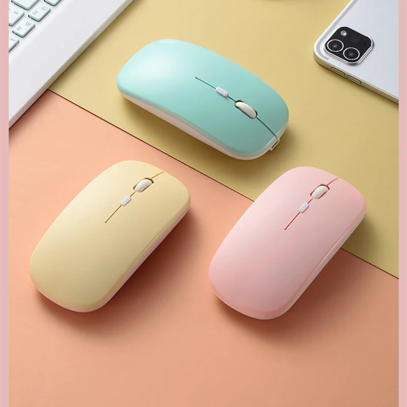 

2.4G Bluetooth wireless mouse, rechargeable, USB, MIPAD, suitable for iPad, Samsung, Huawei, tablet, Android, Windows, laptop,