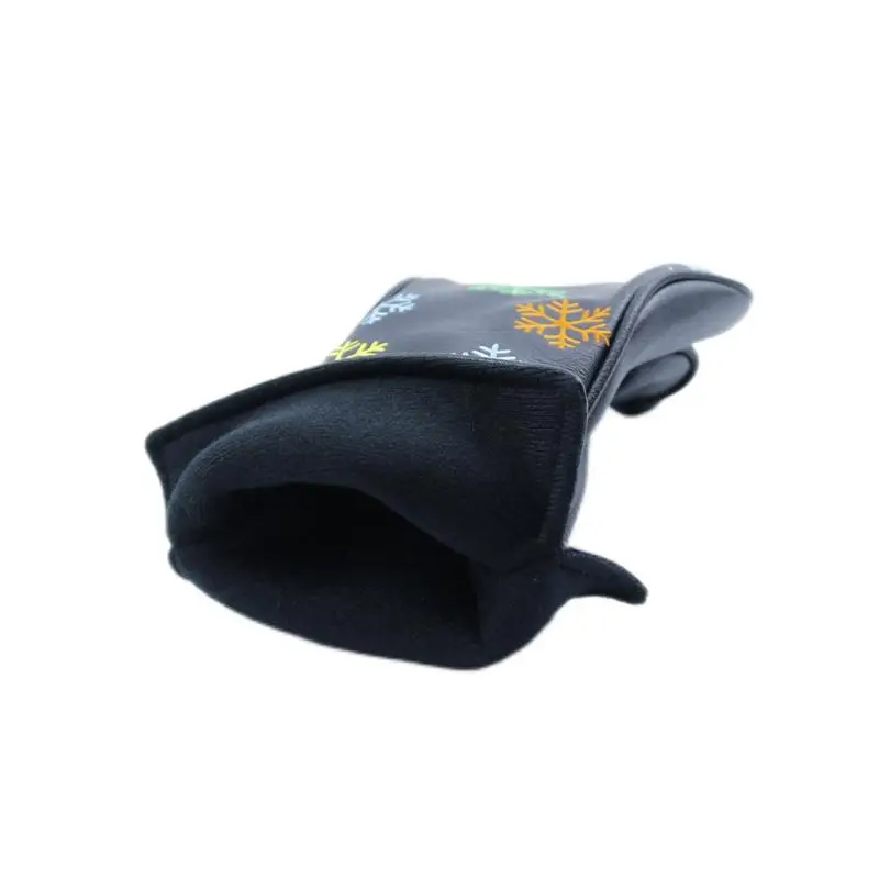 

Golf Club Covers For Irons Durable And Portable Iron Covers For Golf Clubs Thicken Golf Driver Covers With Colorful Snowflake