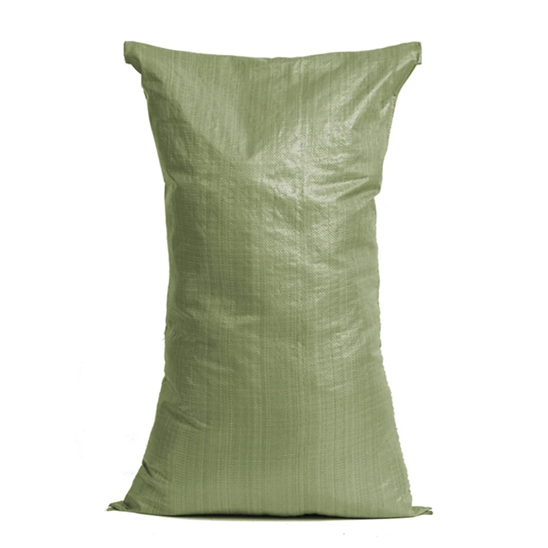 

Factory price packaging sack green 50kg china pp woven bug