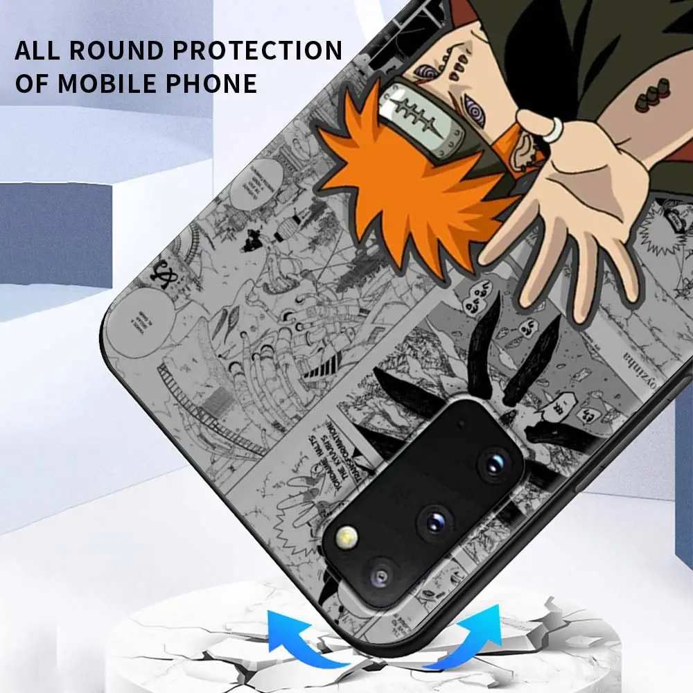 Милый чехол для телефона с аниме Наруто удзумаки Samsung Galaxy S20 S22 S21 S10 Lite S8 S9 Plus Note 20 10