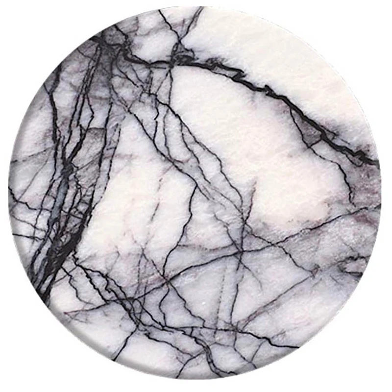 Черно-белый мраморный держатель для телефона дешевый сотовый Попсокет складная