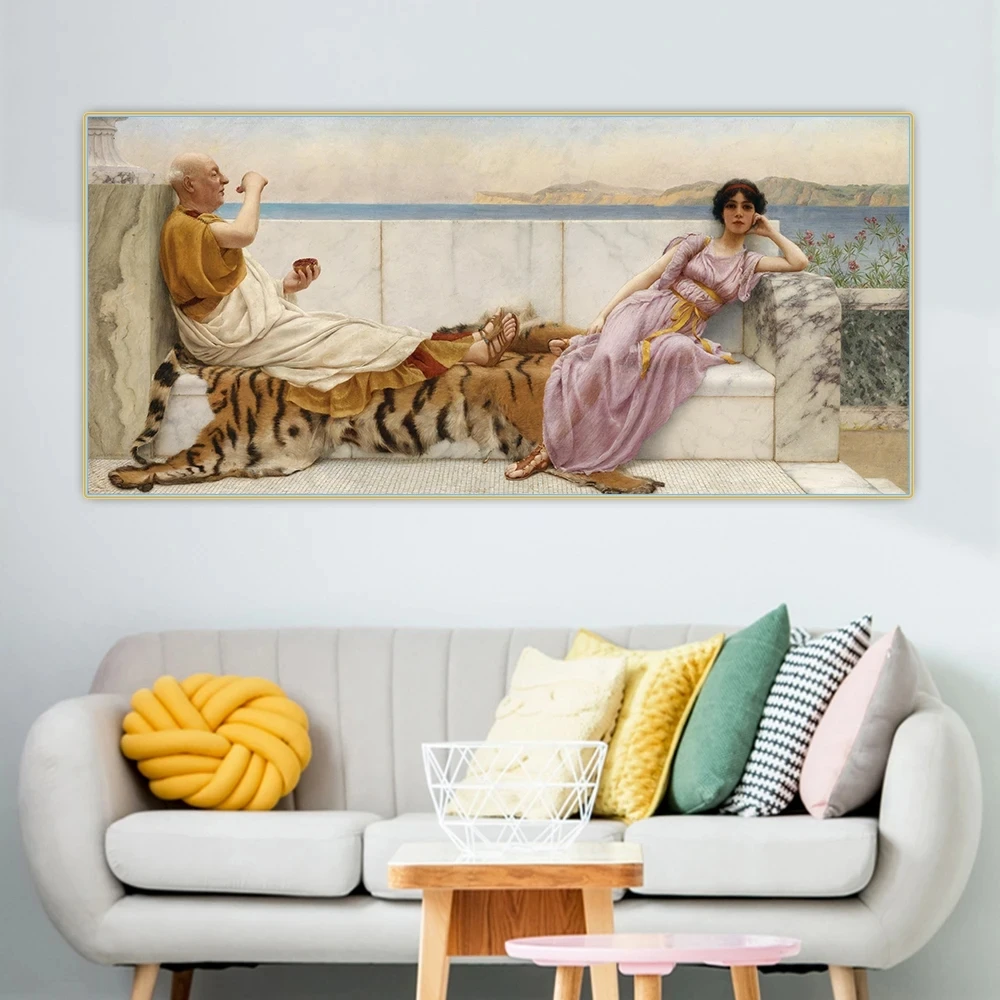 Постер Джон Уильям годвард восемьдесят и восемнадцать знаменитая картина принт