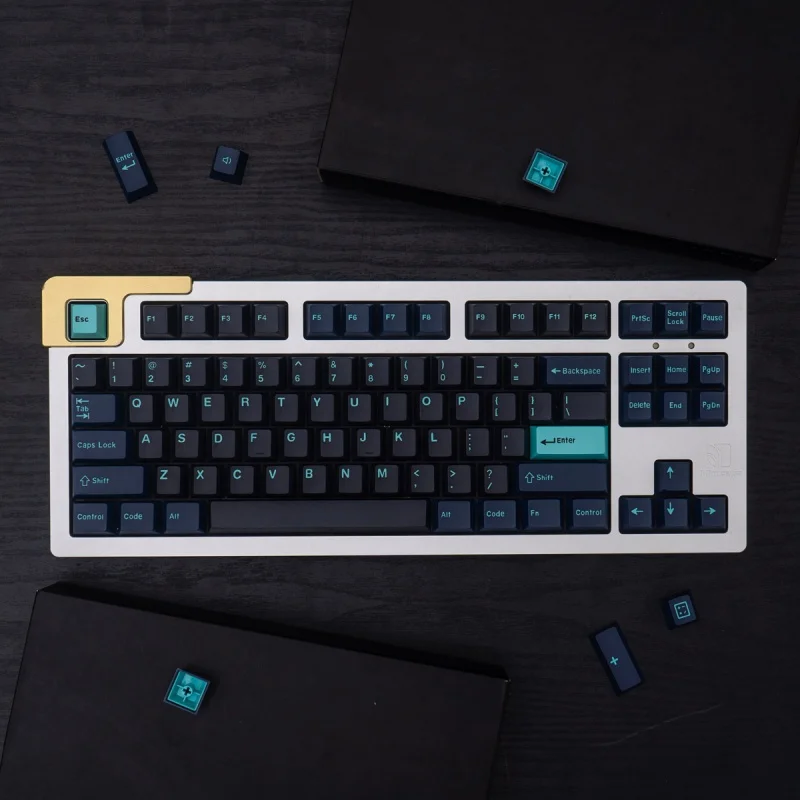 

Клавиатура Double Shot С 173 клавишами, вишневый профиль, клавиши GMK с молотковой головкой, английская клавиатура на заказ для GMK Pro GK68, Механическая игровая клавиатура ISO