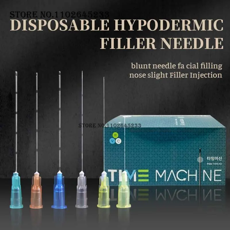 Fine Micro Cannula Korea High Tougthness Hypodermic fill Needle Blunt Needles Meso Needle Micro Blunt tip Cannula with filter