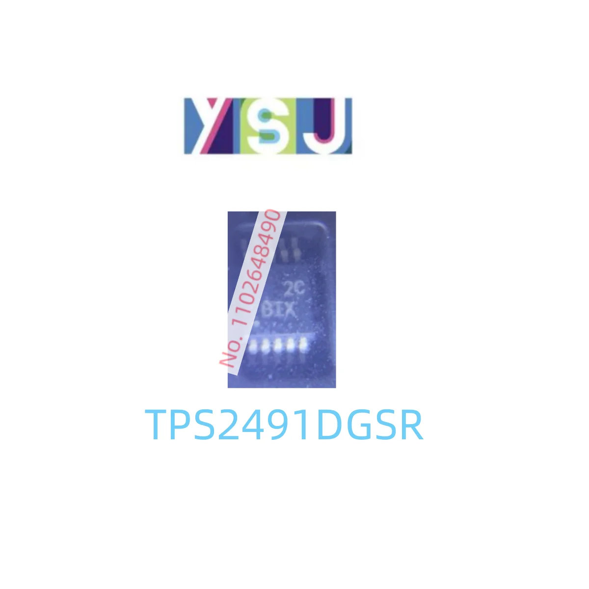

TPS2491DGSR IC новая оболочка микроконтроллера MSOP10