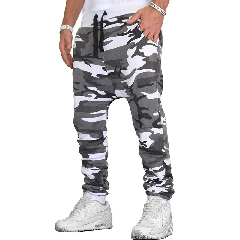 

Spring New 7 Colors Men Camouflage Trousers Jogging Trousers Sports Pants Fitness Sport Jogging Army Plus Size S-3XL