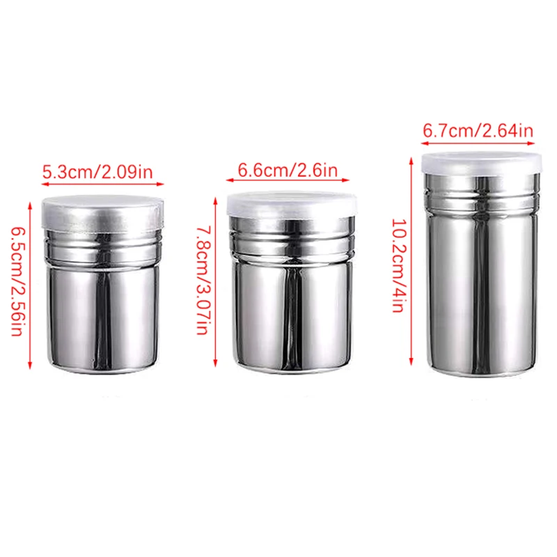 1 шт. шейкер из нержавеющей стали для какао-шоколадной муки