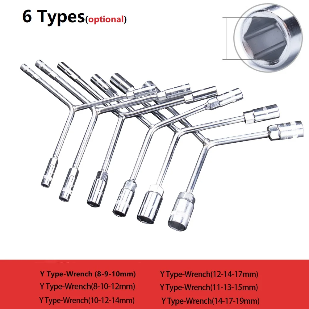 

Household Triangular Socket Wrench Hex Wrench Three-Prong Wrench Repair Tool Bicycle Household Disassembly Tool Metric Wrench