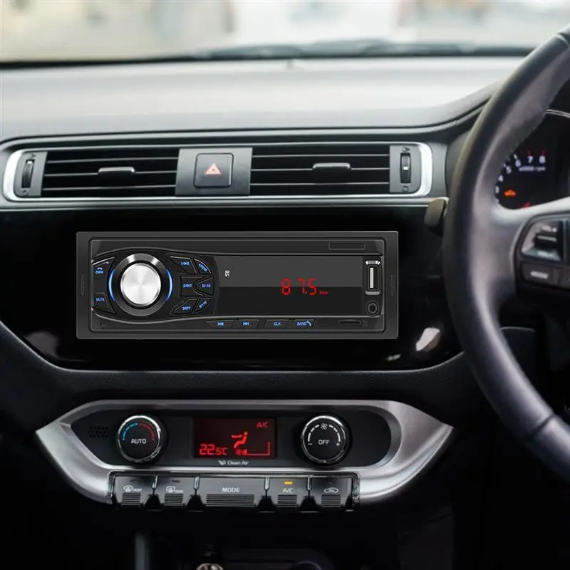 Автомагнитола 1030/1044 MP3/WMA/WAV плеер Bluetooth стандартная цена FM/SD/USB/AUX несколько EQ 1 DIN 12 В