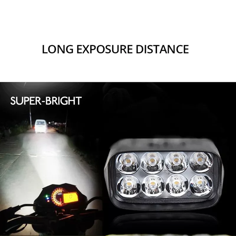 

Car Light Assembly Motorcycle LED Headlight Spotlight AC 9-85V Led Motorcycle Scooter Head Lamp DRL Driving Fog Offroad LED