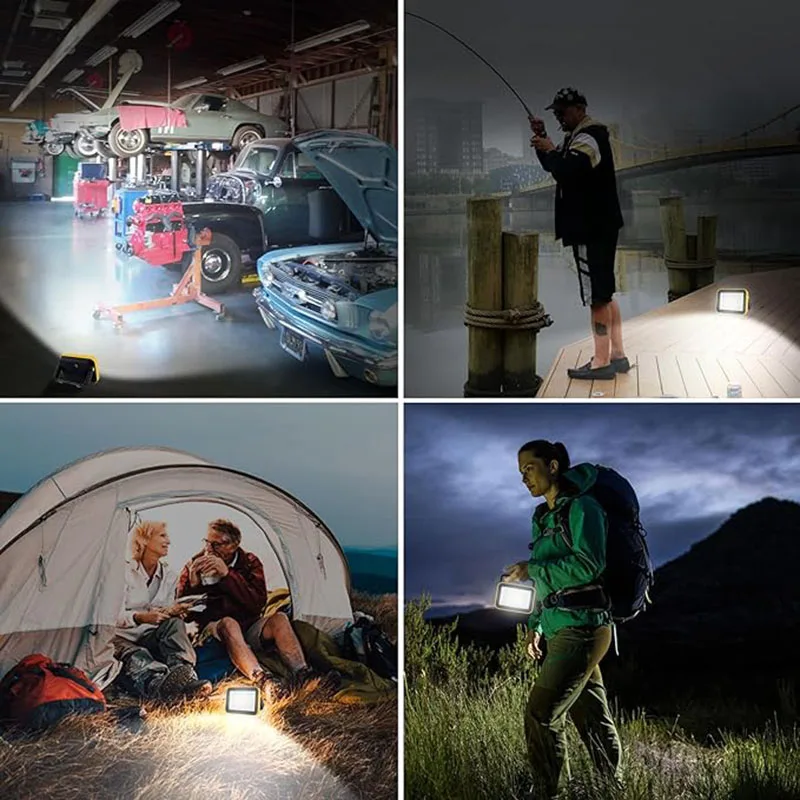 Портативная солнечная панель 500 Вт светильник супер яркий 56 светодиодов