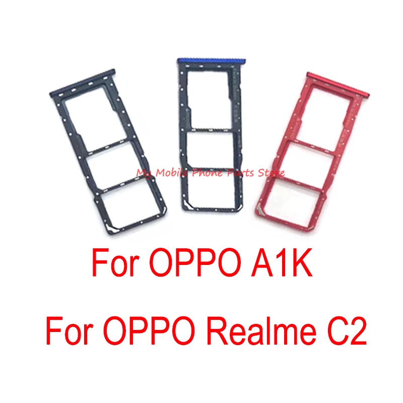 

10 шт., лоток для двух Sim-карт для OPPO A1K