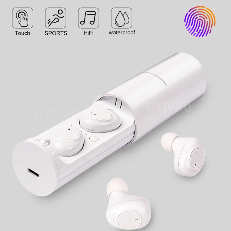 

Original Tws Stereo Wireless 5.0 Bluetooth Earphone Earbud Headset with Charging Case for Xiaomi IPhone Android Smartphone