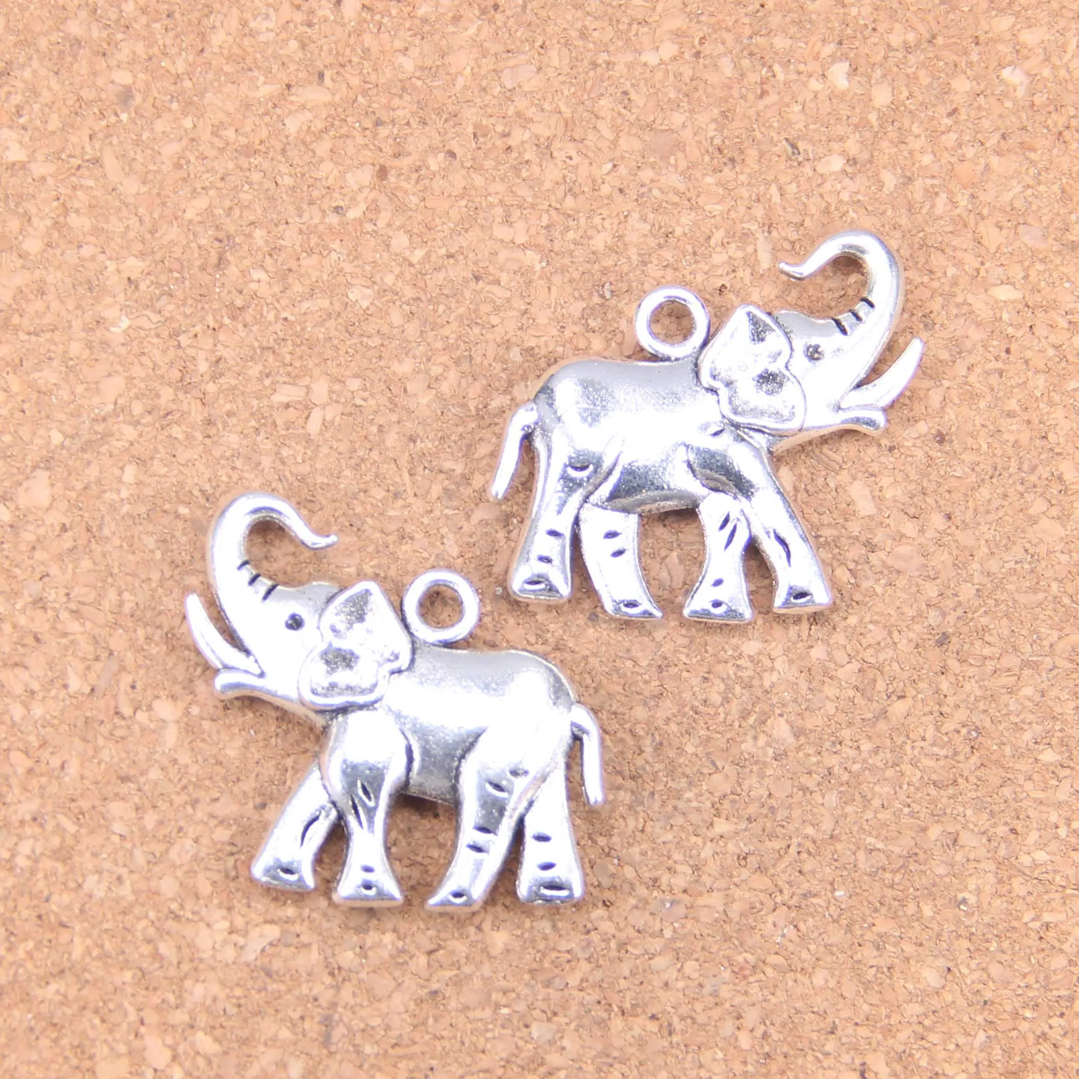 

20pcs Charms Elephant 39x30mm Antique Pendants,Vintage Tibetan Silver Jewelry,DIY for bracelet necklace