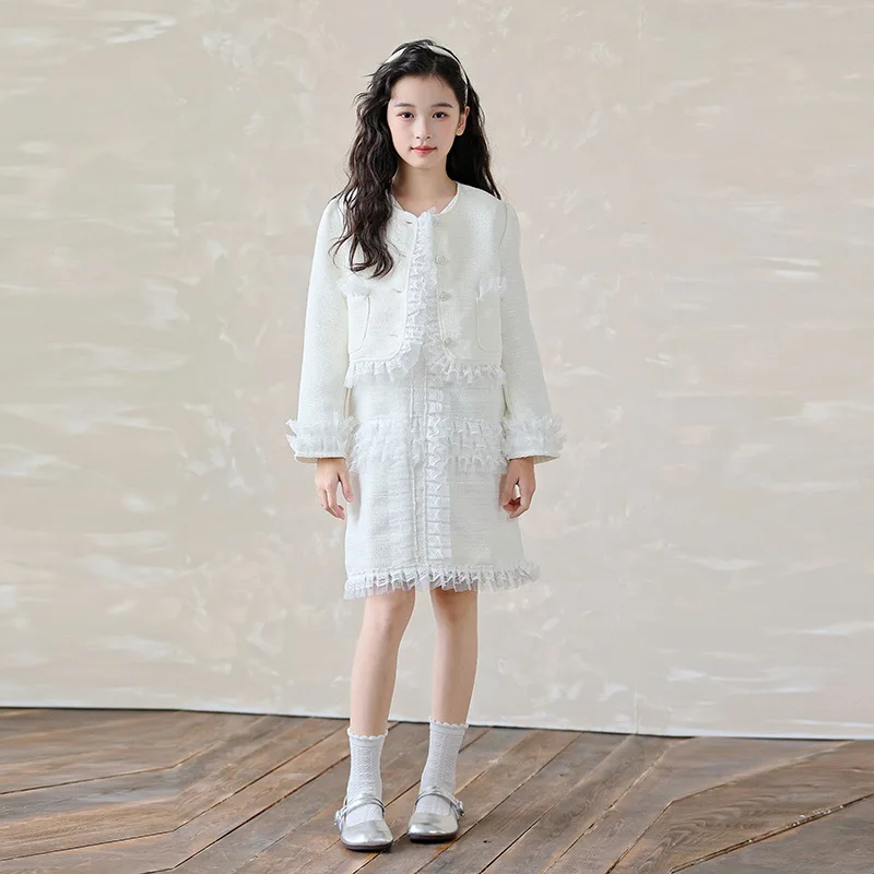 Детские комплекты одежды для девочек осенне-весеннее платье принцессы