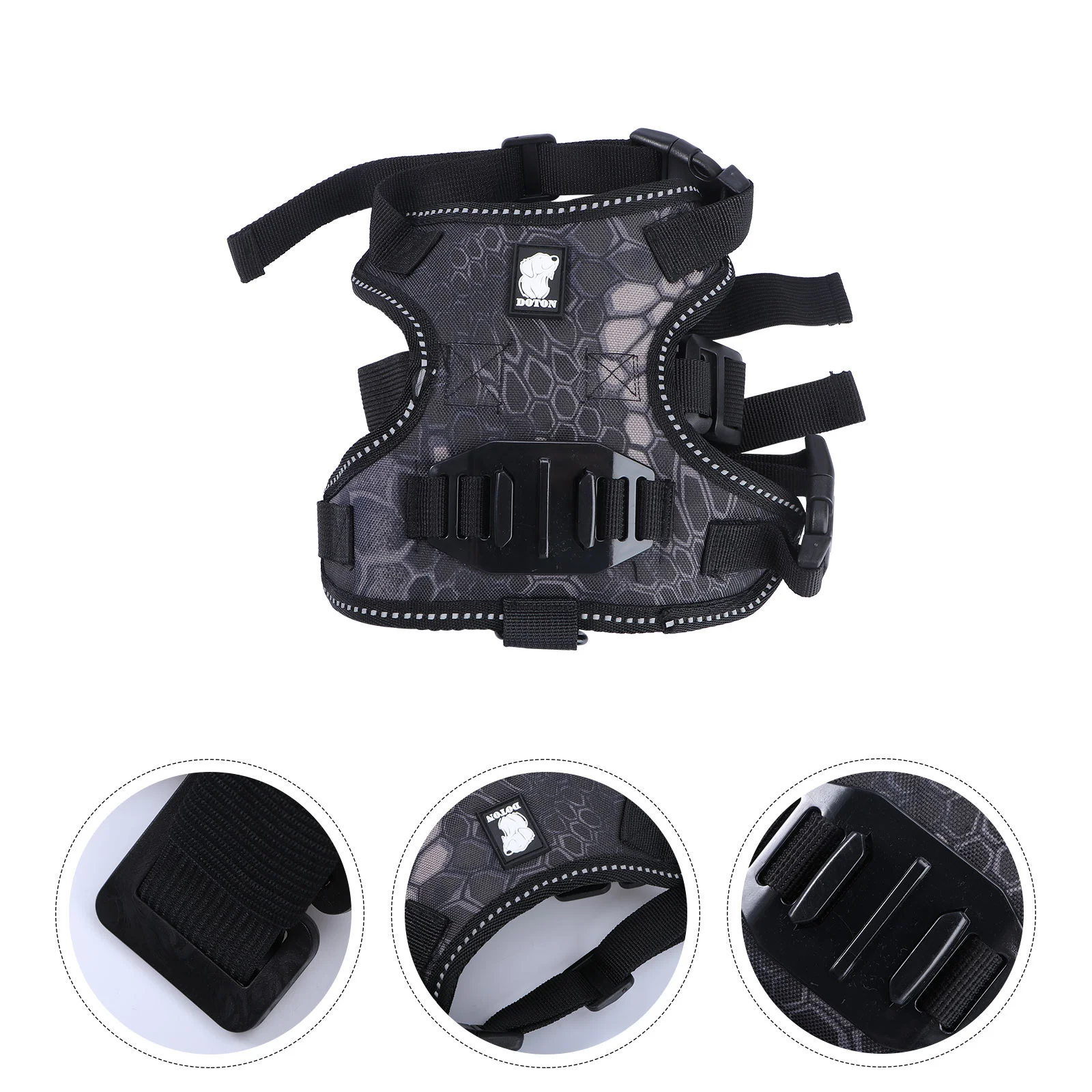 

Harness Dog Camerarack Veststrap Adjustable Collar Walking Fetch Animal Puppy Pulling Pet Mesh Leashbelt Mount Collars Harnesses