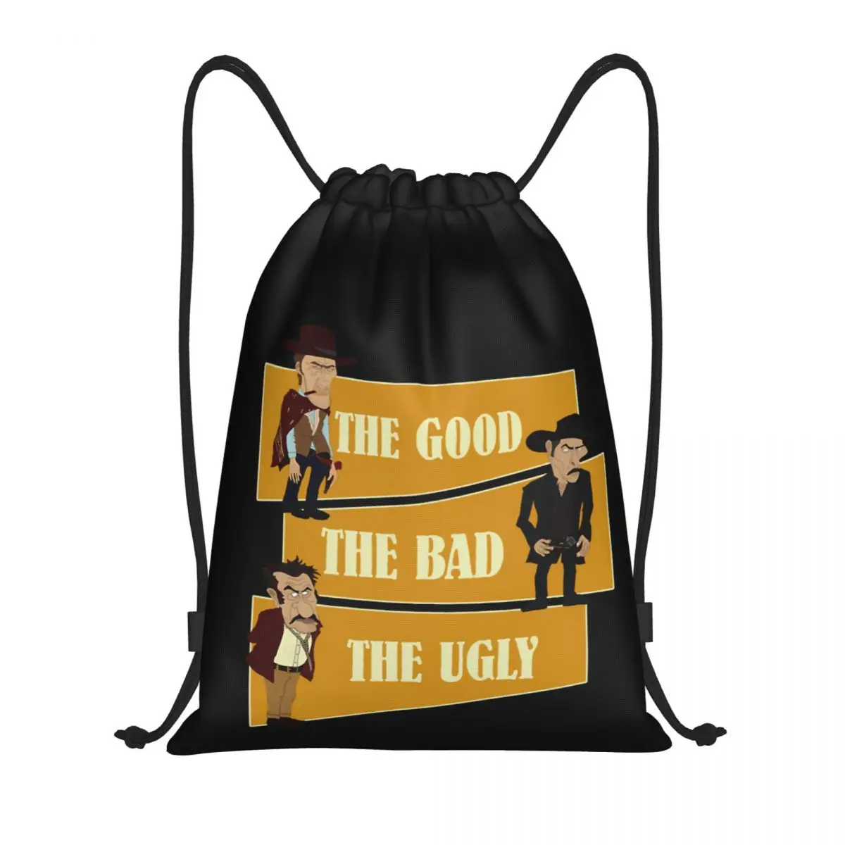 

Captain Tsubasa The Good The Bad The Ugly 8 Drawstring Bags Gym Bag Funny Graphic Backpack Nerd Rucksack Snug Modern