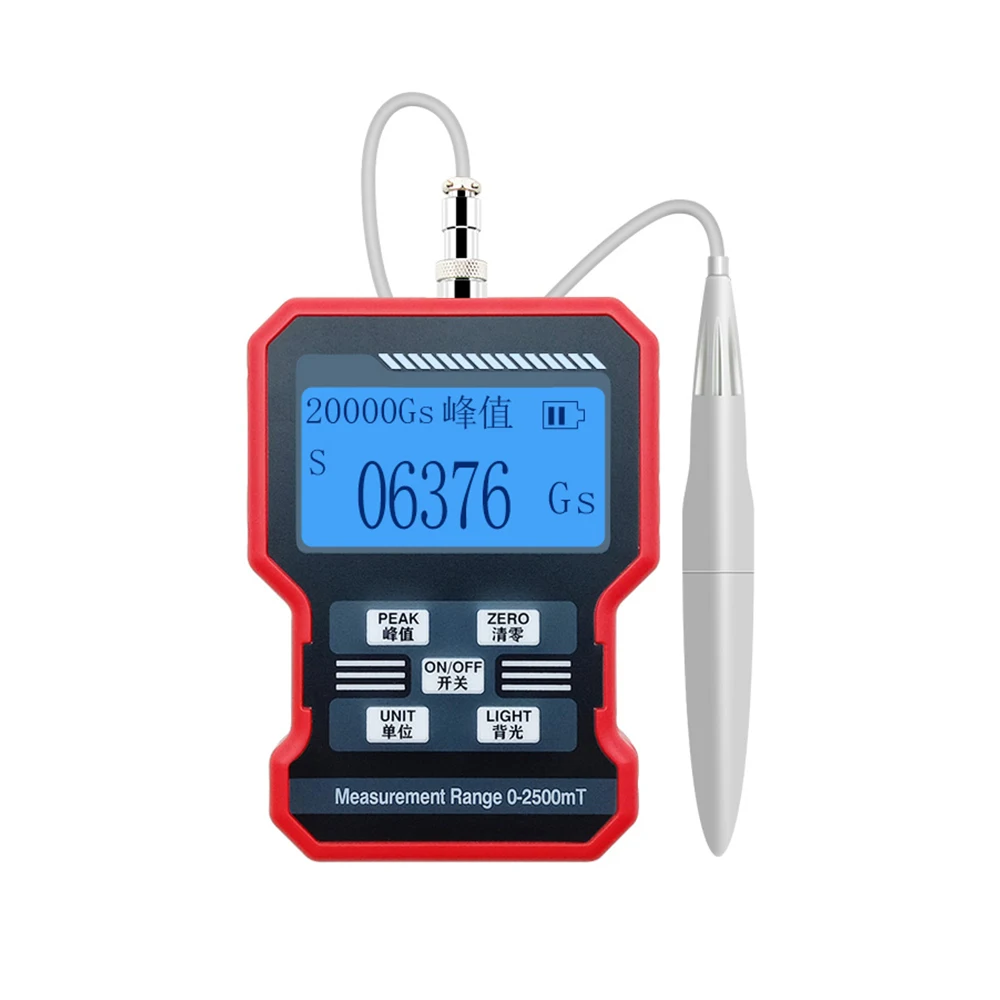 

High-precision Gauss Meter Digital Meter Koot Magnetic Field Magnetic Intensity Detector Handheld Flux Meter
