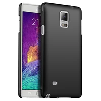 sangsung galaxy note 4 case ultra thin slim anti collision anti drop color frosted hard shell mobile phone cover